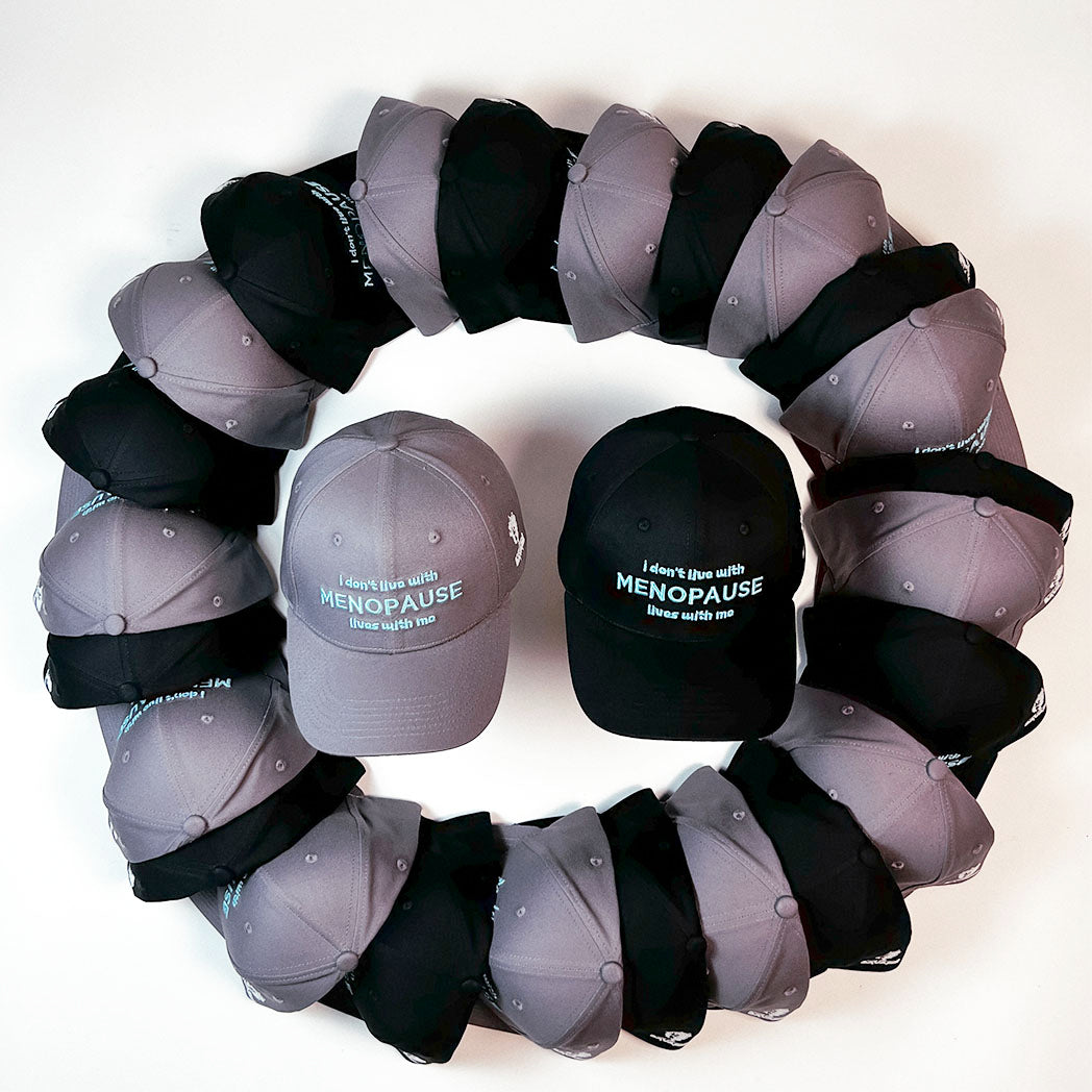 I Don’t Live With Menopause Hat - Grey