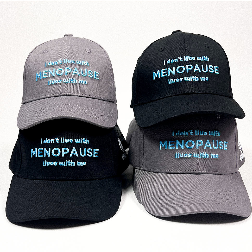 I Don’t Live With Menopause Hat - Grey