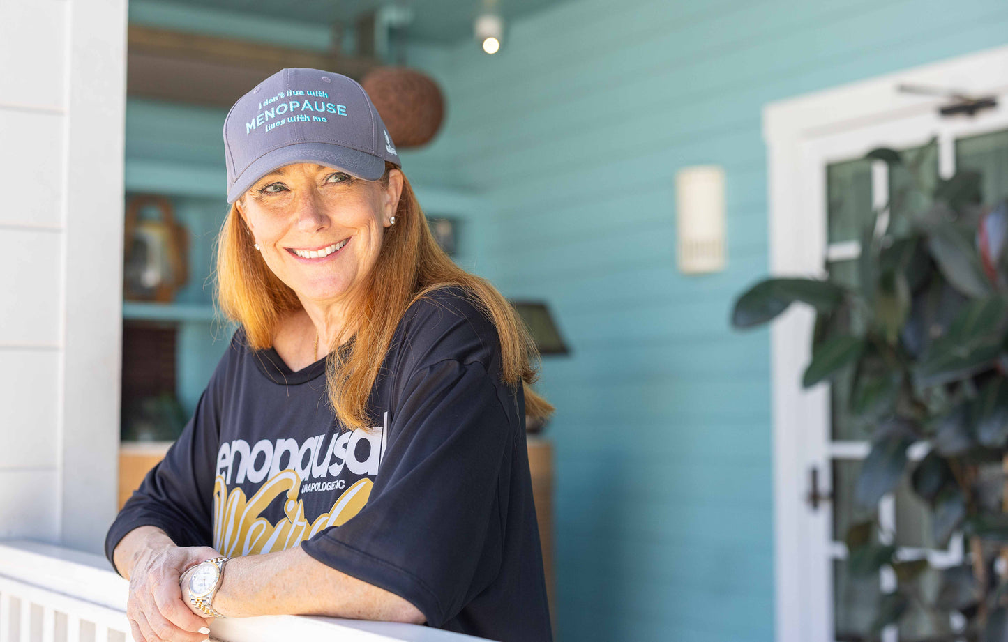 I Don't Live With Menopause Hat