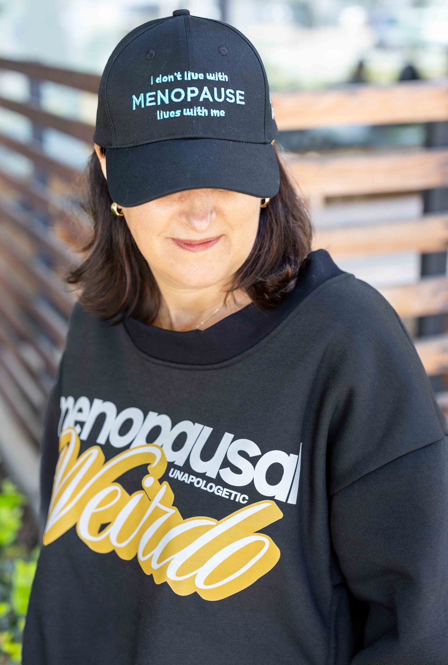 I Don't Live With Menopause Hat