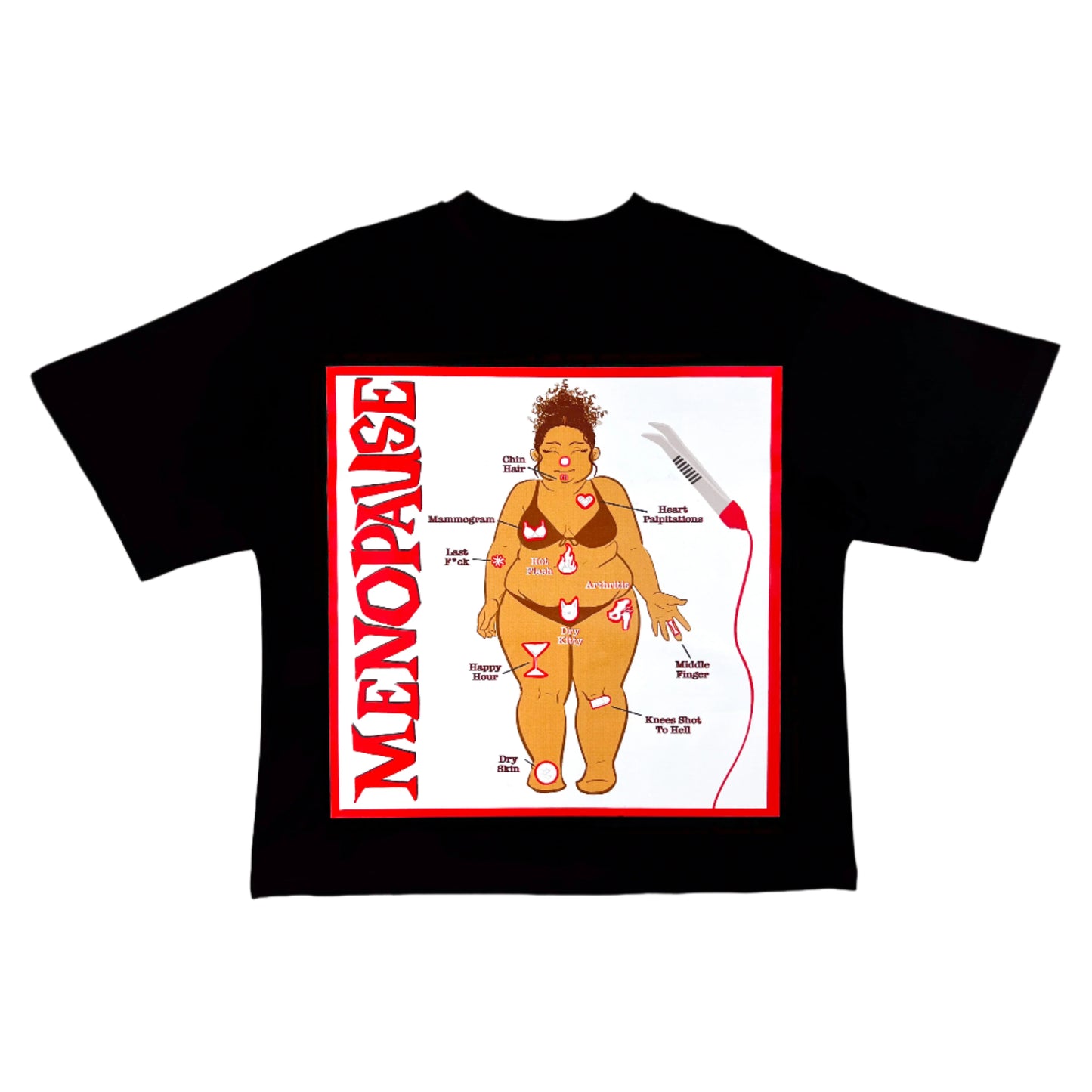 Menoperation Tee - White