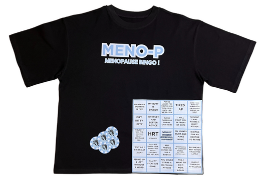 Menopause Bingo Oversize Tee