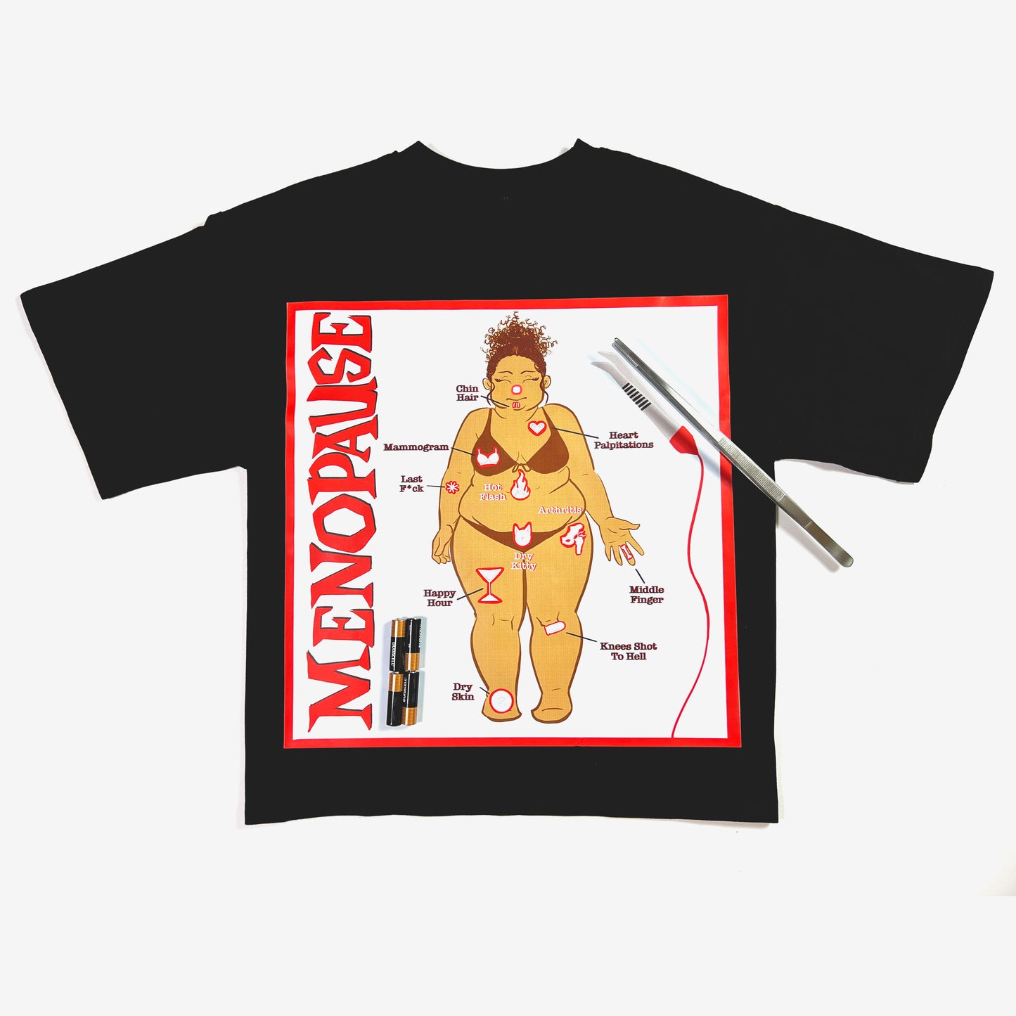 Menoperation Tee - White
